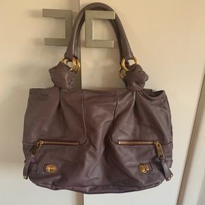 Marc Jacobs Leather Mercer Parker Satchel Bag